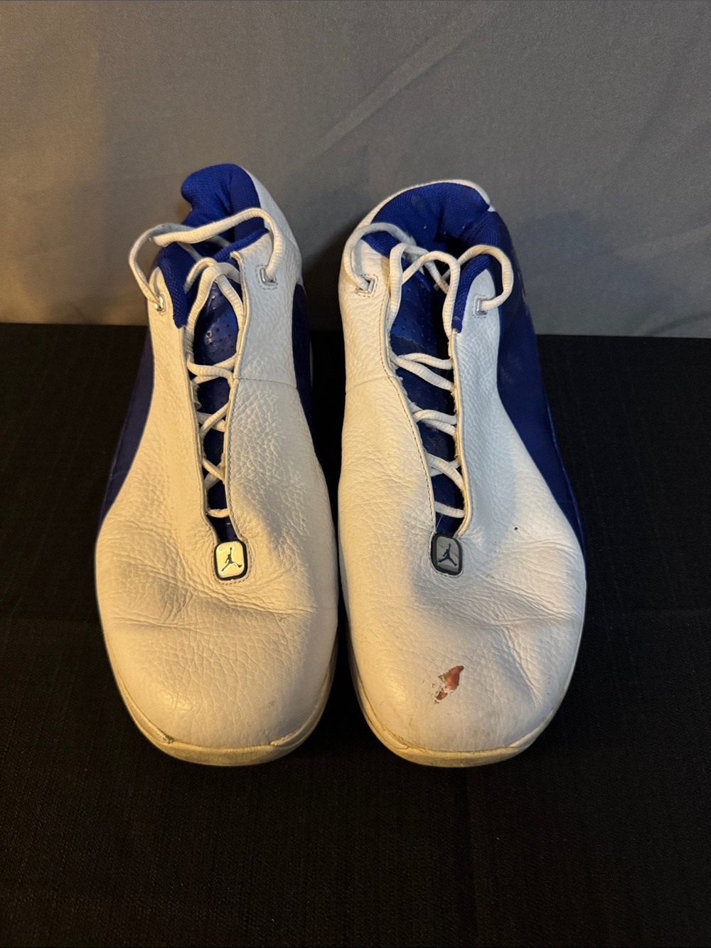 2003 Jordan Y3 Men's Athletic Shoes in White and Blue